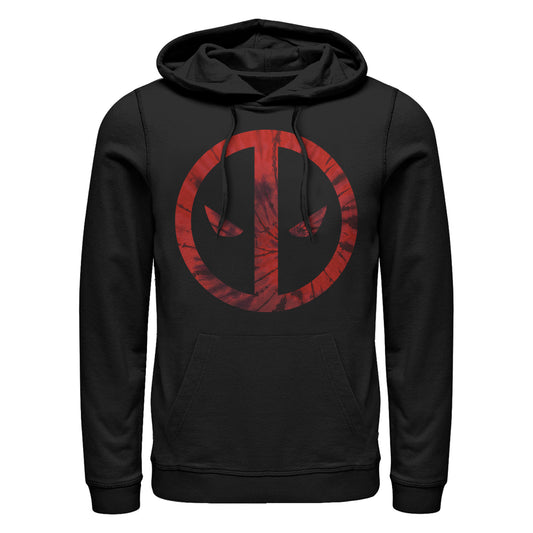Men's Marvel Deadpool Tie-Dye Lightweight Hoodie