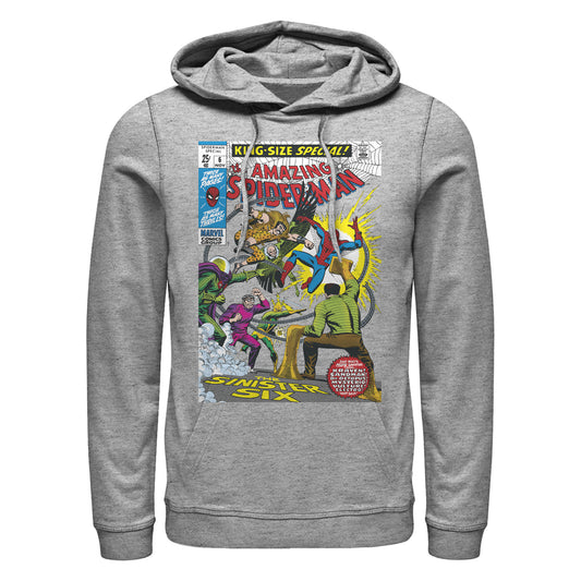 Men's Marvel Sinister6 Comic Lightweight Hoodie
