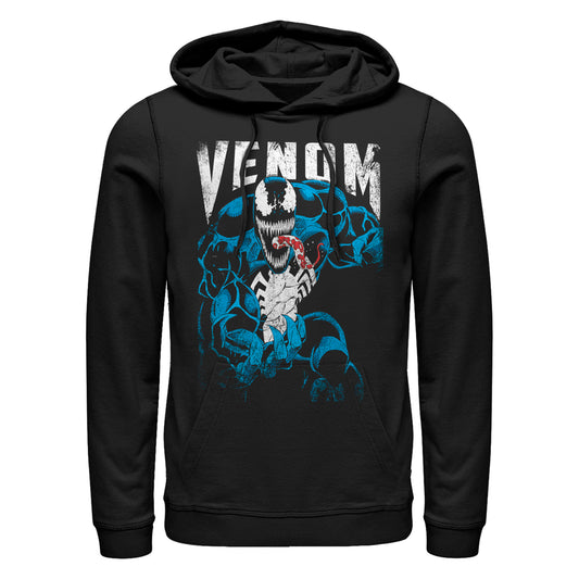 Men's Marvel Venom Grunge Lightweight Hoodie